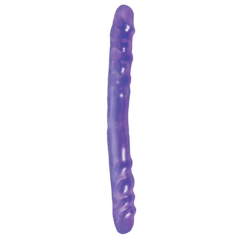 Dildo Doble 40,6 cm Púrpura
