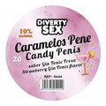 20 Caramelos Forma de Pene Sabor Gin Tonic