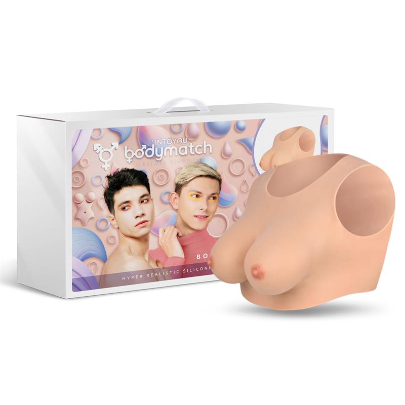 Bowie Pechos de Silicona Copa C Silicona Líquida