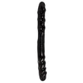 Dildo Doble 40,6 cm Negro