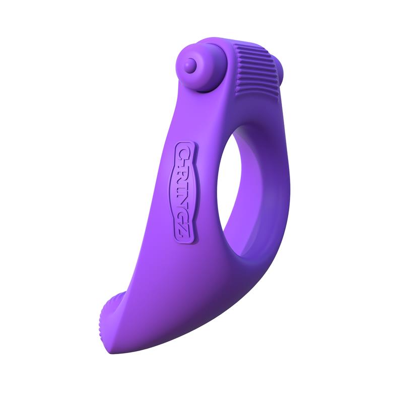 Fantasy C-Ringz Anillo Vibrador de Silicona Taint-Alizer Púrpura