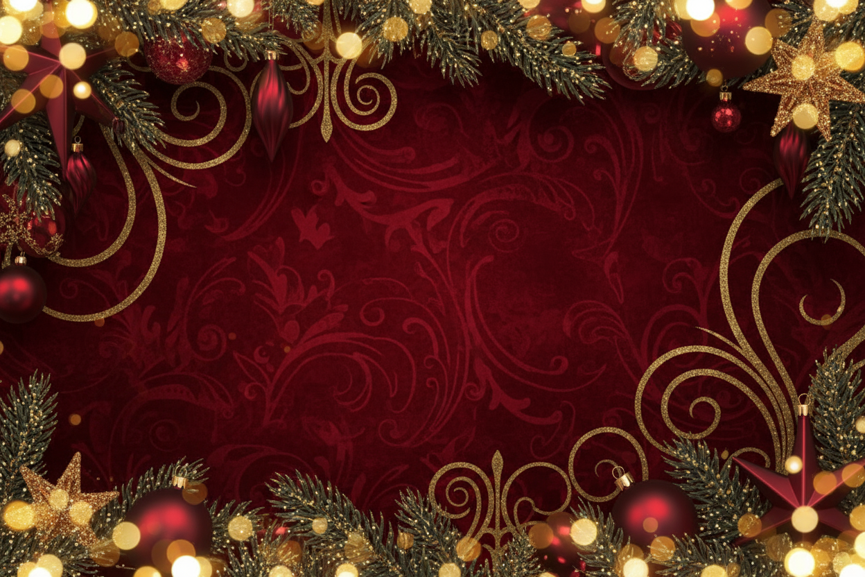 Fondo navideño premium