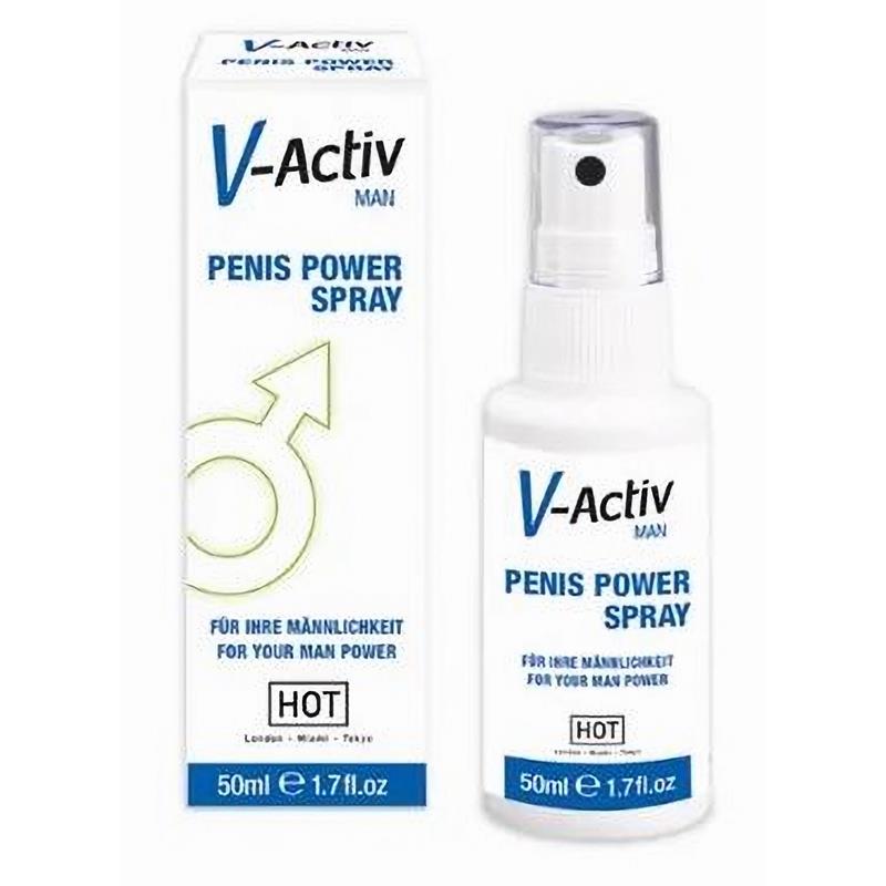 Hot V-Activ Penis Power Spray para el Pene 50 ml