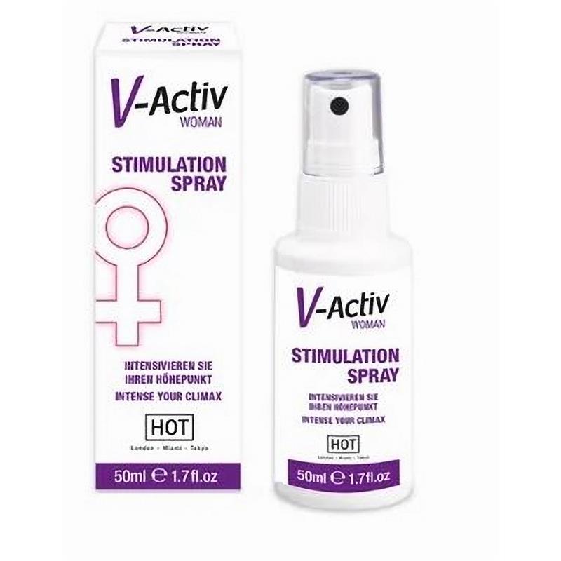 Hot V-Activ Stimulation Spray Estimulante Femenino 50 ml