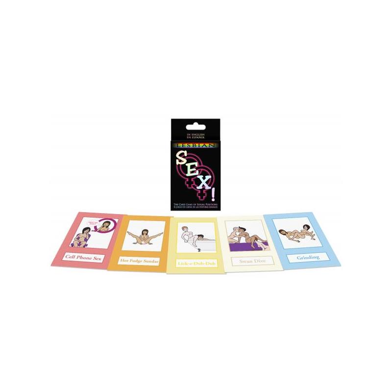 Juego de cartas Lesbian Sex Card Game (EN ES)