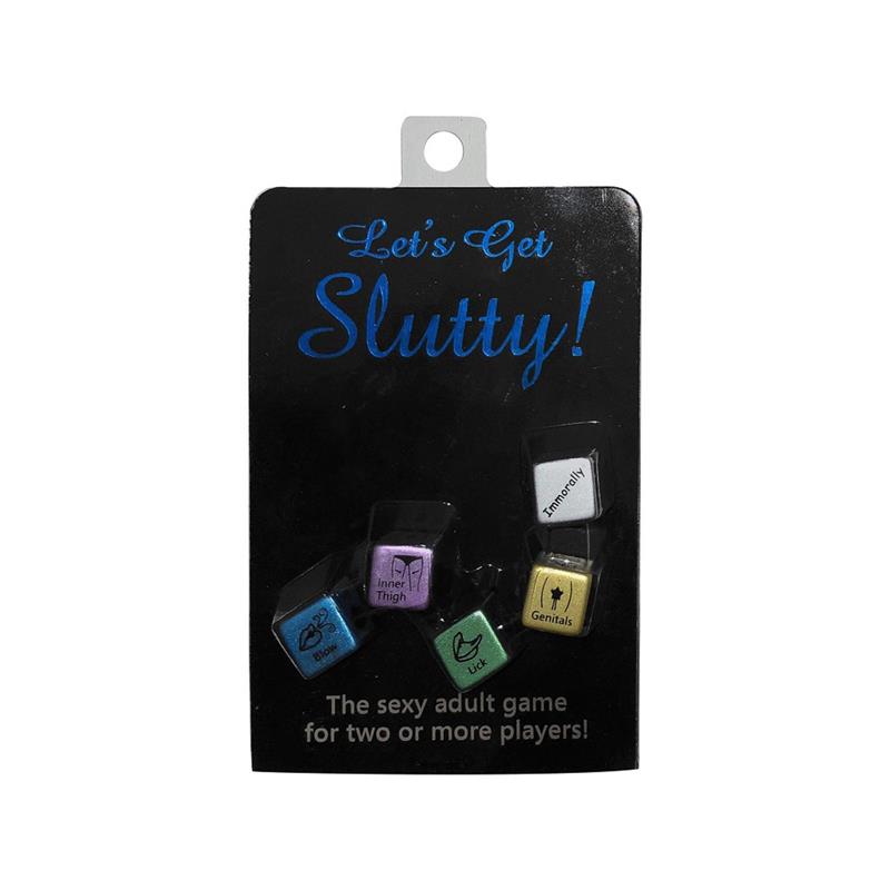 Juego de Dados Lets Get Slutty Dice