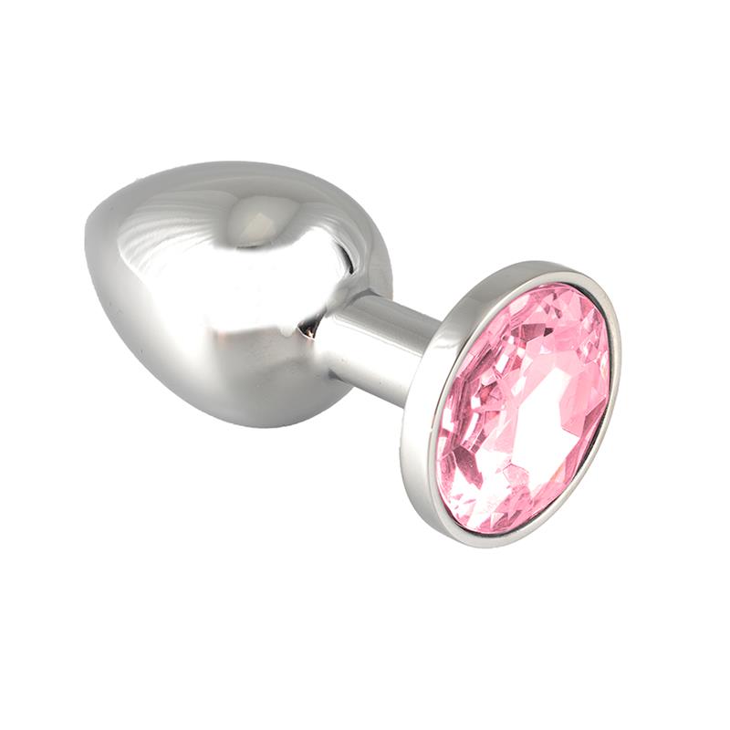 Plug Metal Rosa 7,3 cm
