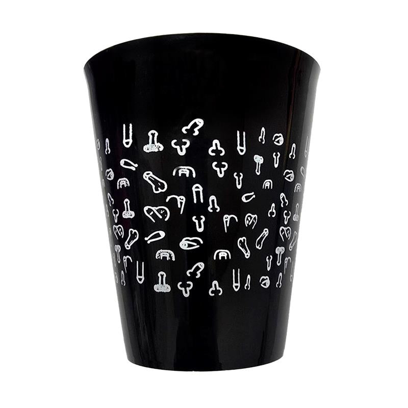 Vaso Plástico Dibujo Penes 500ml